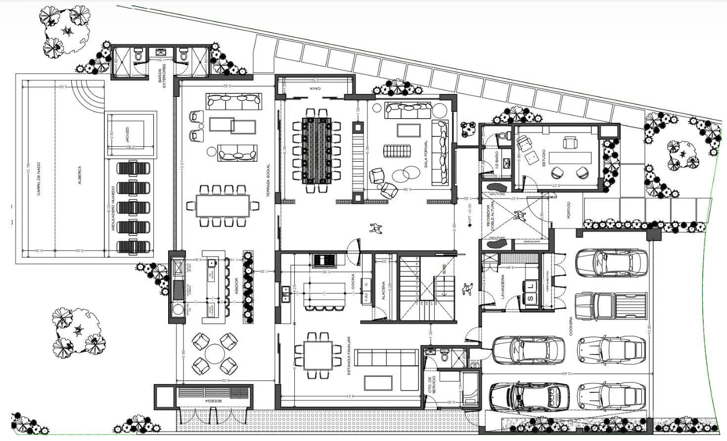Encinos 11 — Planta baja